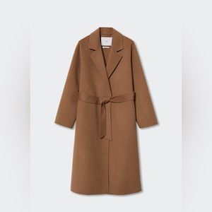 MANGO Belt Handmade Coat